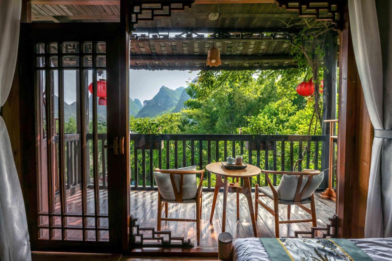 Yangshuo Tea Cozy--One Way Free Pick Up From Airport Or Ts 4 Nights Vendégház Kültér fotó